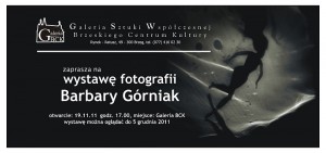 Barbara Górniak-zaproszenie Mat.prasowe BCK