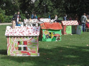 DSC00390 Miasteczko krasnoludków w Parku Staromiejskim