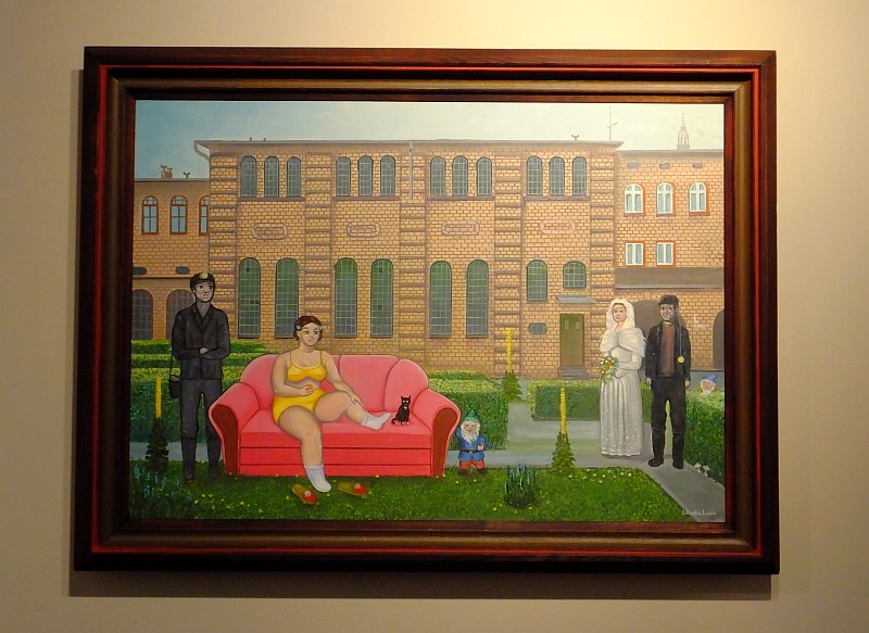 Życie mieszkańców Nikiszowca współczesni artyści utrwalają na płótnie